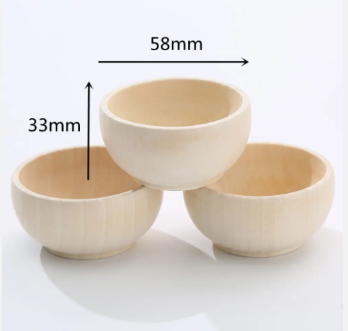 Natural Mini Product Bowls
