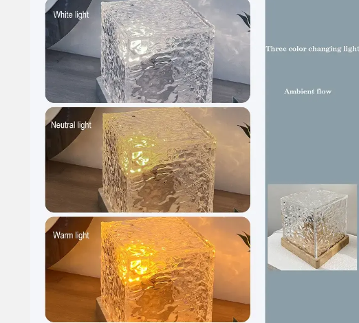 Water Ripple USB table lamp (Sample Sale)