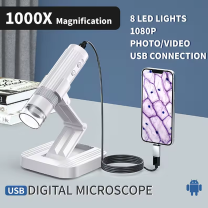 Digital Skin/Hair/Scalp Analysis Microscope 50x -1000X